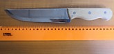 Нож с дерев.ручкой широкое лезвие TM-039 (12)